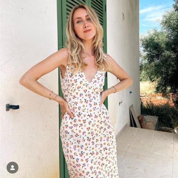 Nobody’s Child Floral Midi Slip Dress - Picture 5 of 8